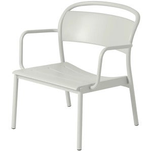 Linear Steel Sessel Grey
