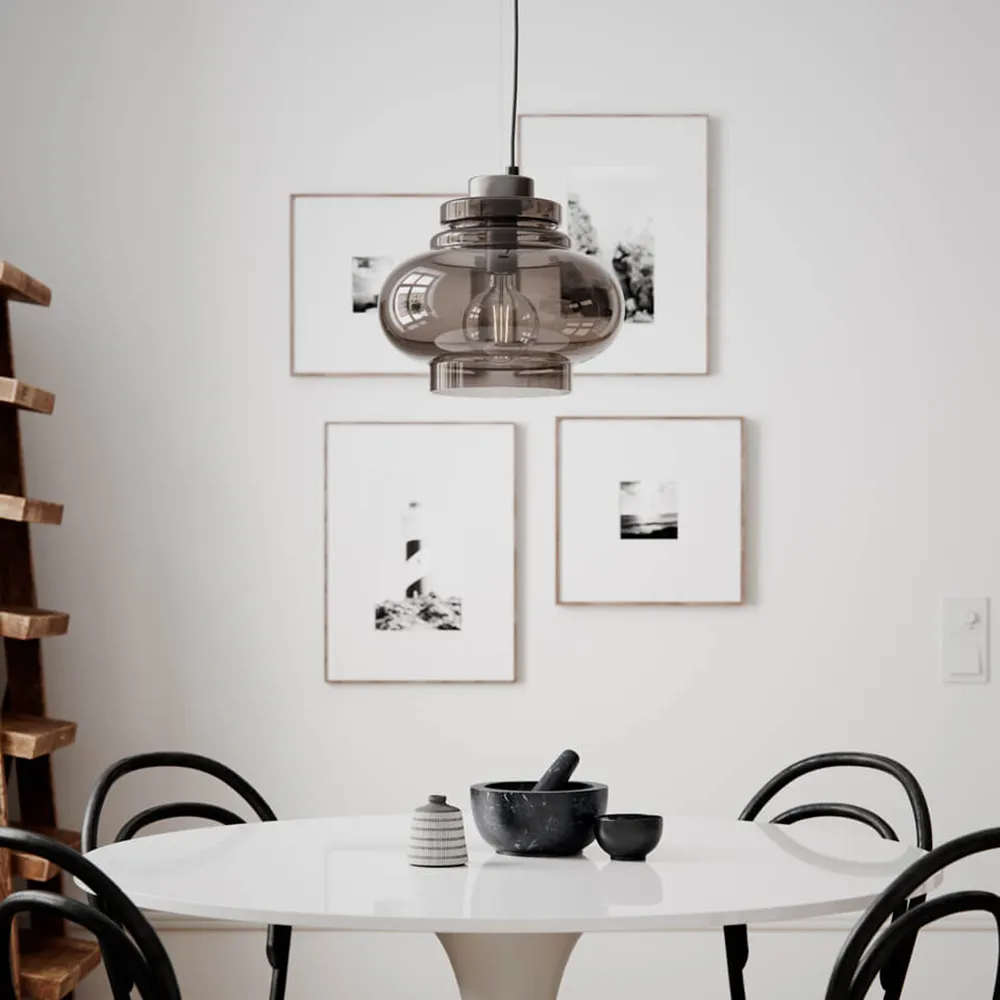 Dolores Deckenleuchte Ø30cm Grau 