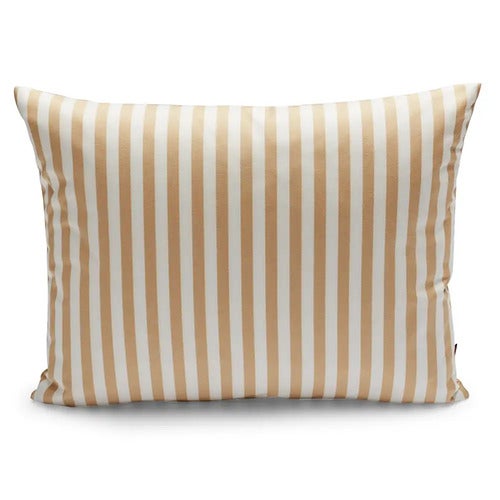 Barriere Zierkissen 50x40 cm Goldgelber Streifen