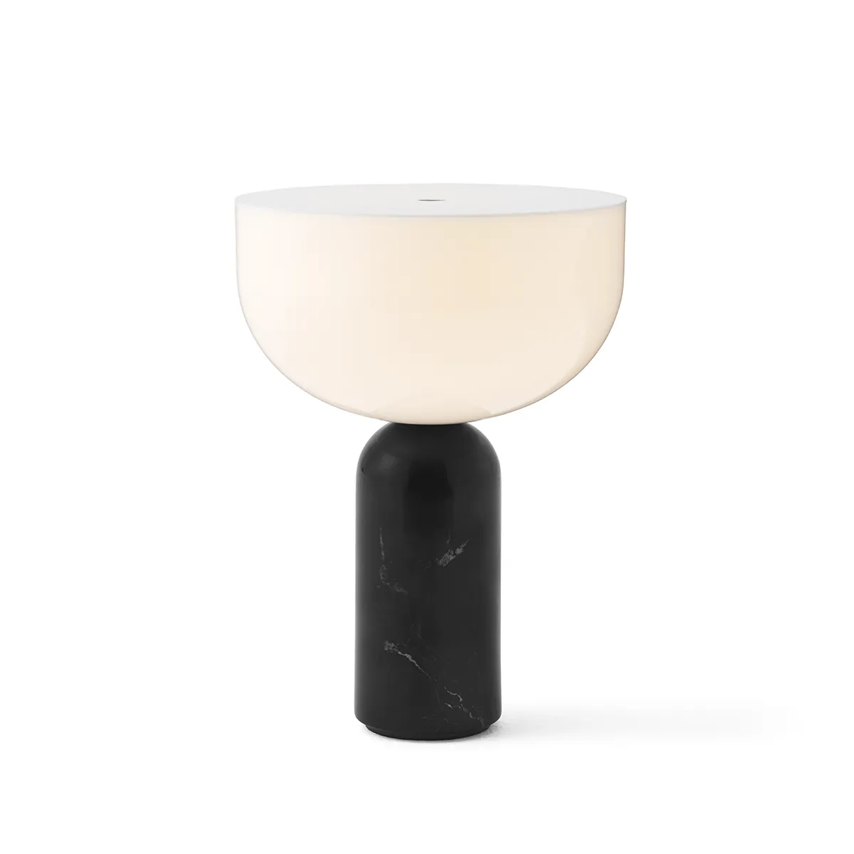 Kizu Tragbare Tischleuchte Schwarz Marble