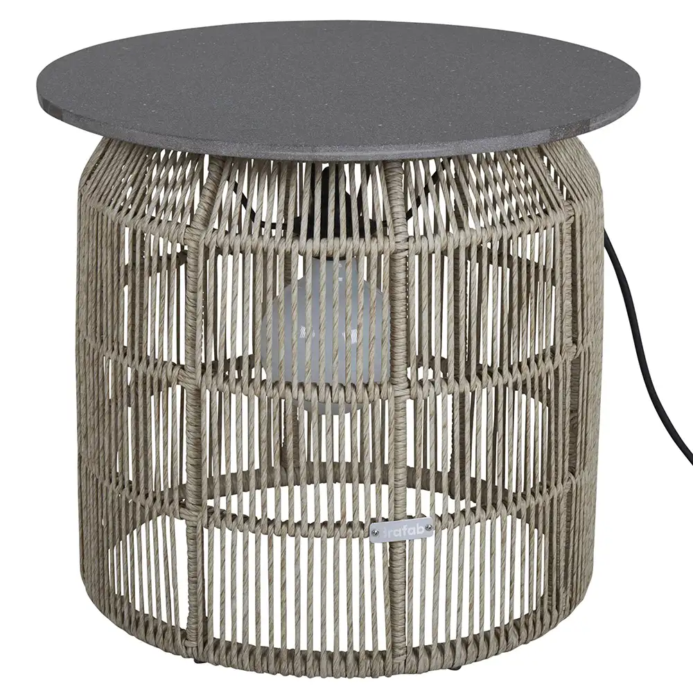 Pamir Couchtisch 50 cm beige/grau