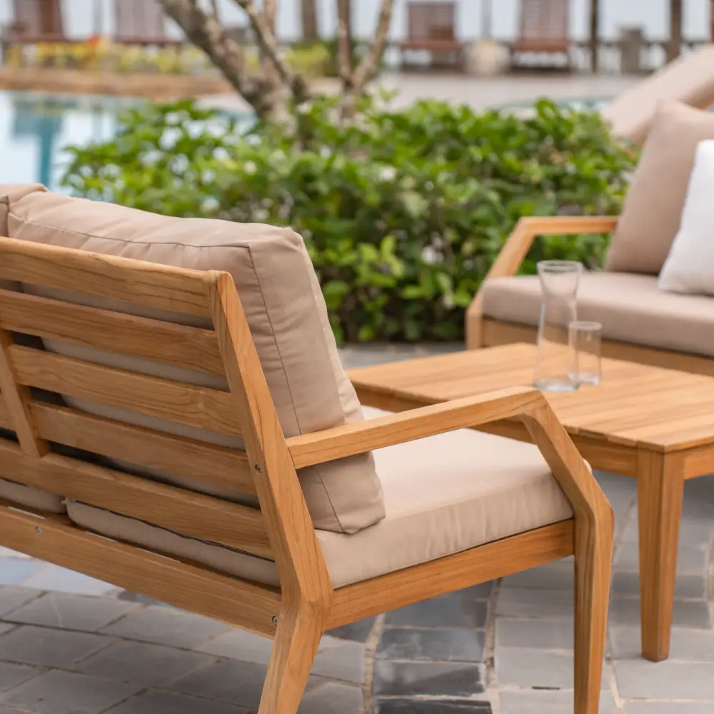 Gunnaröd 2-Sitzer Loungesofa inkl. Kissen Weiß