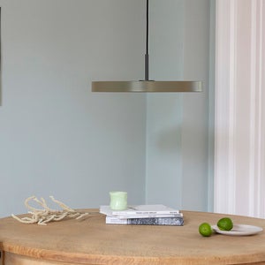 Asteria Medium Deckenleuchte Ø43 cm Taupe/Schwarz