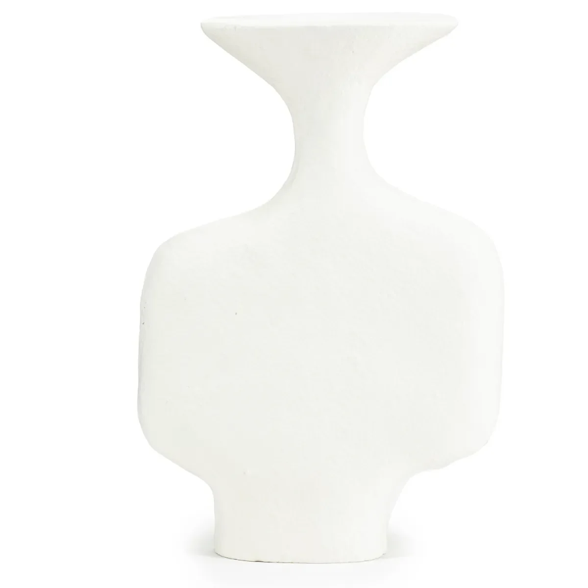 Asta Vase 25x7.5x37 cm Aluminium weiß