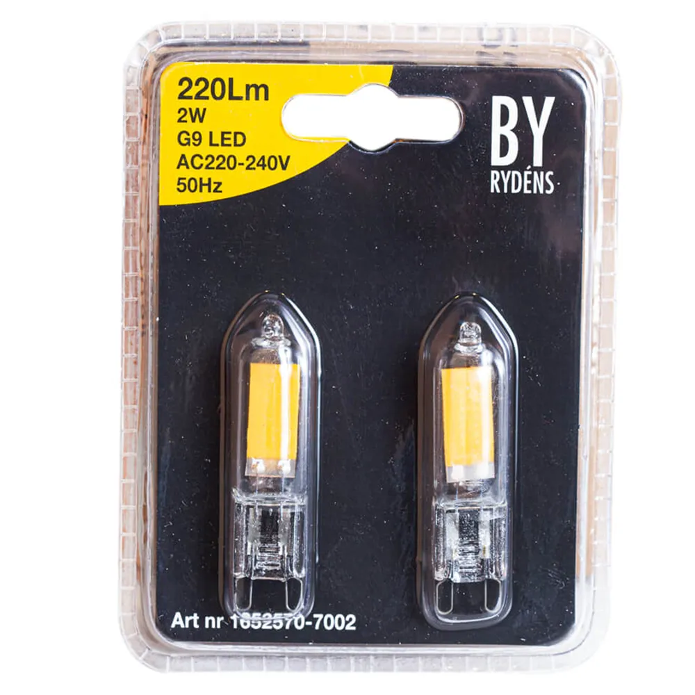 G9 LED dimmbar 2W 2700K 220Lm 2er-Pack