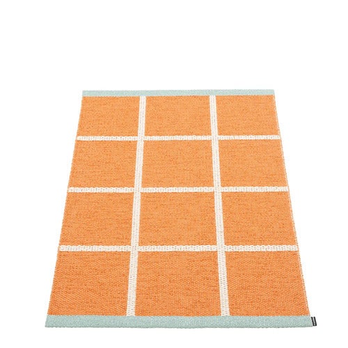 Gewebter Teppich Criss Pop Pale Orange