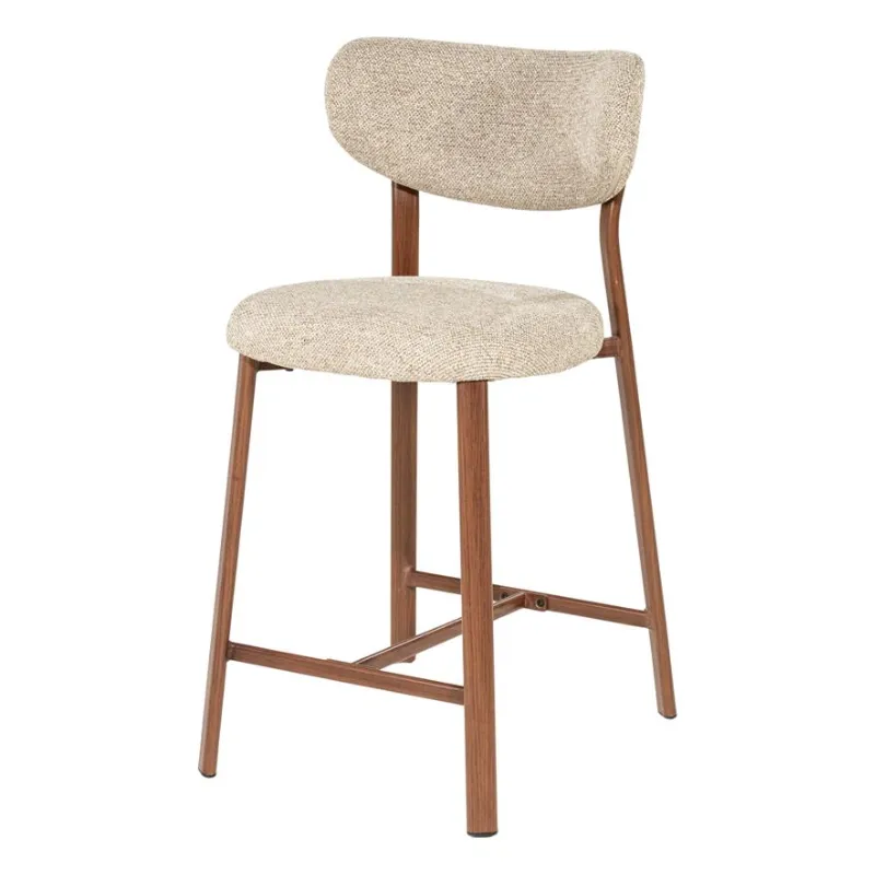 Sedia Barhocker 54x50x96 cm braun