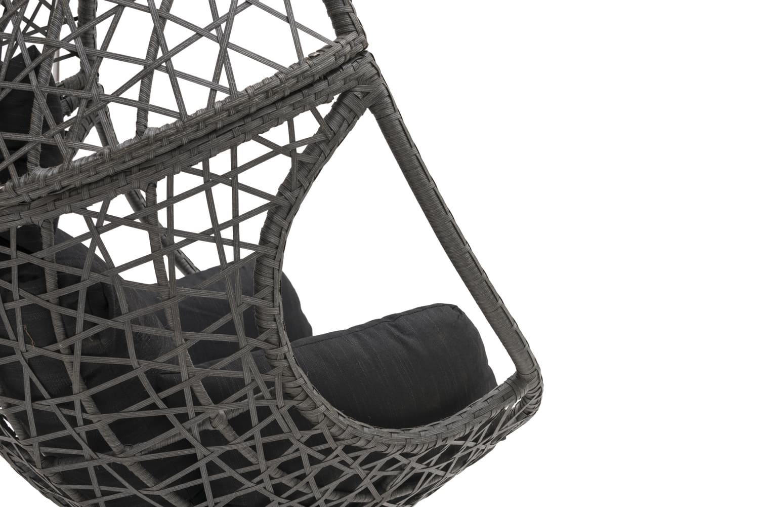 Droppen Liegestuhl Schwarz 