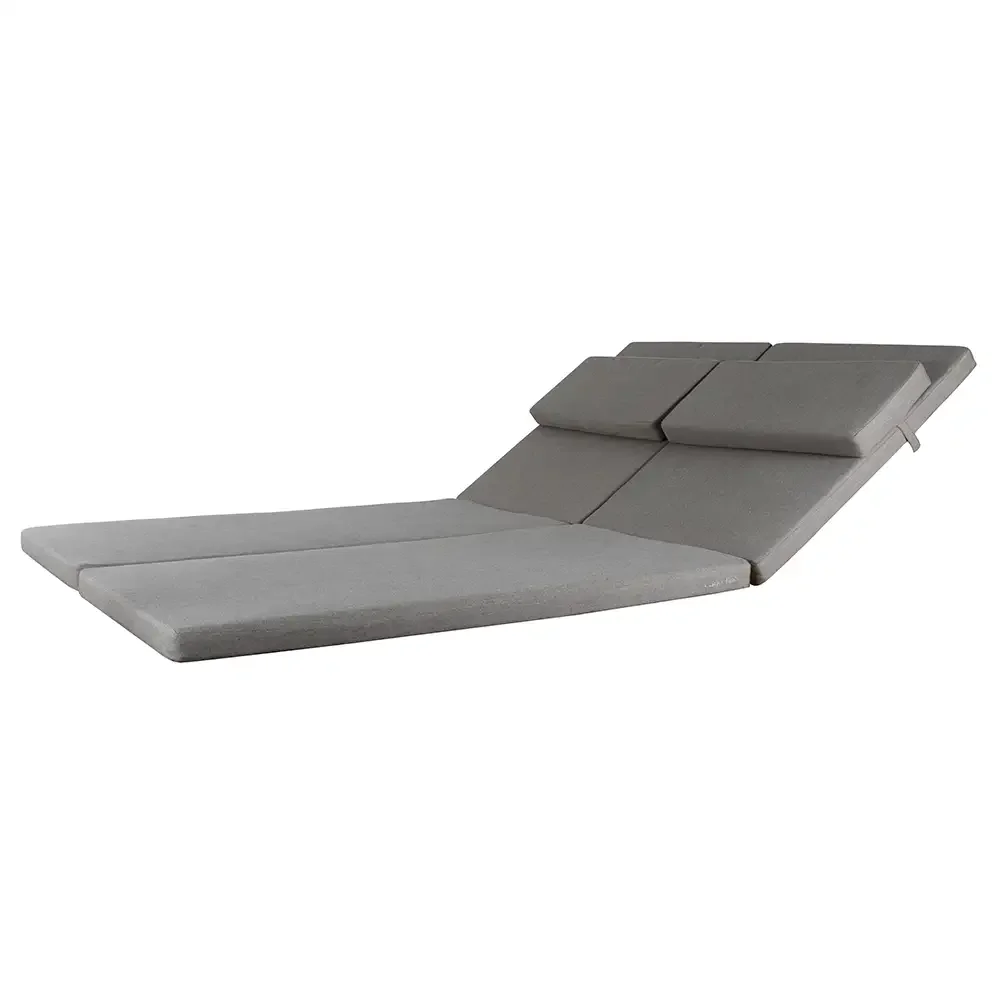 Rest Sonnenbank Kissen doppelt Taupe
