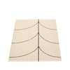 Gewebter Teppich Leif Dark Brown 70x90 cm
