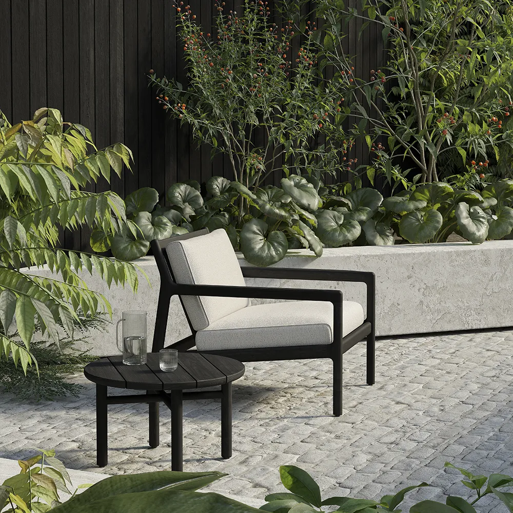 Quatro Beistelltisch Schwarz