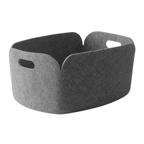 Restore Basket Aufbewahrungsbox 48 x 35 cm - Grey Mélange 