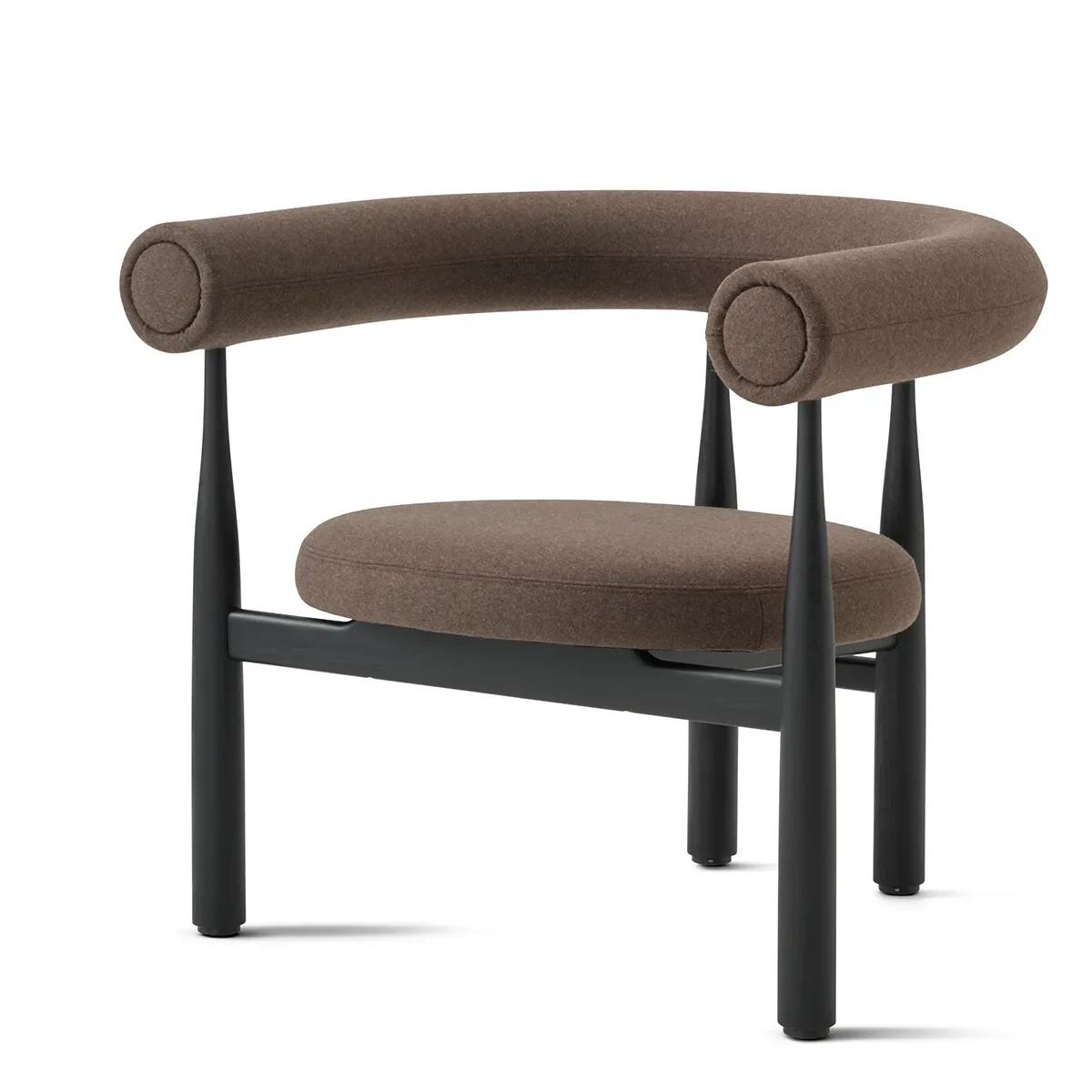 Sessel Bukowski Black Nevotex Wooly Plus 1008