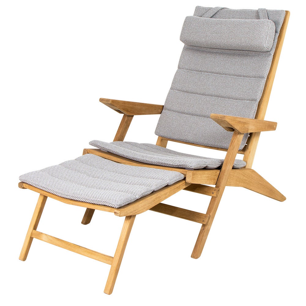 Flip Deck Chair Kissen Dunkelgrau, Focus 