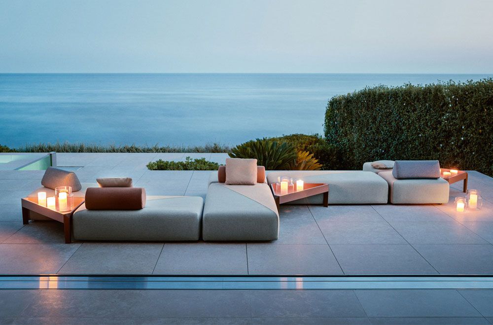 BRIXX Rückenkissen Dreieck 664/twist dunkel türkis 