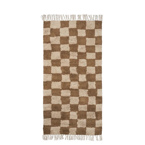 Waschbarer Teppich Mara Tan