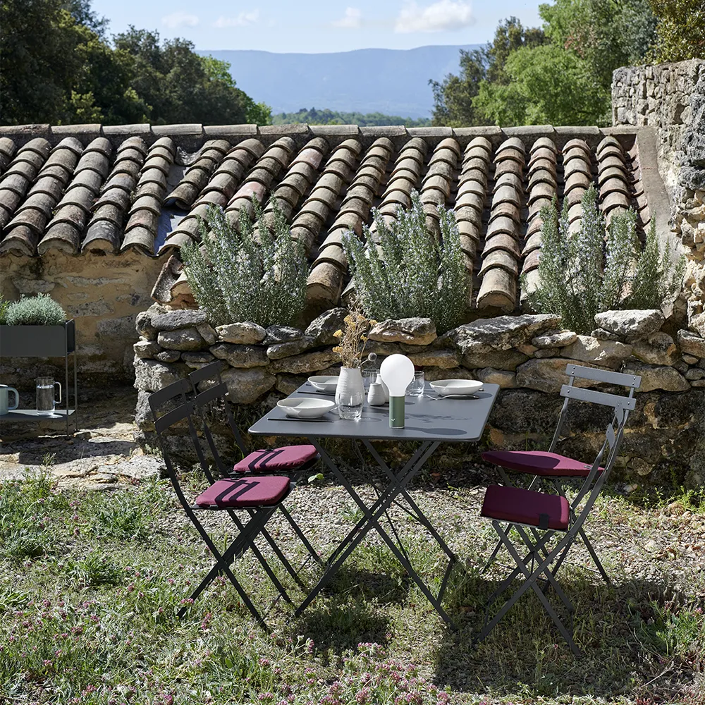 Bistro tisch 97 x 57 cm Anthracite