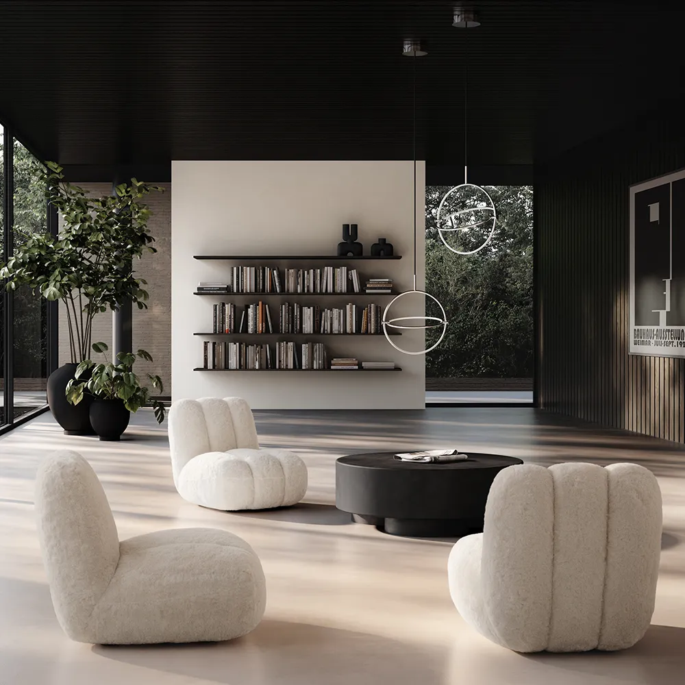 Toe Sessel - Schaffell