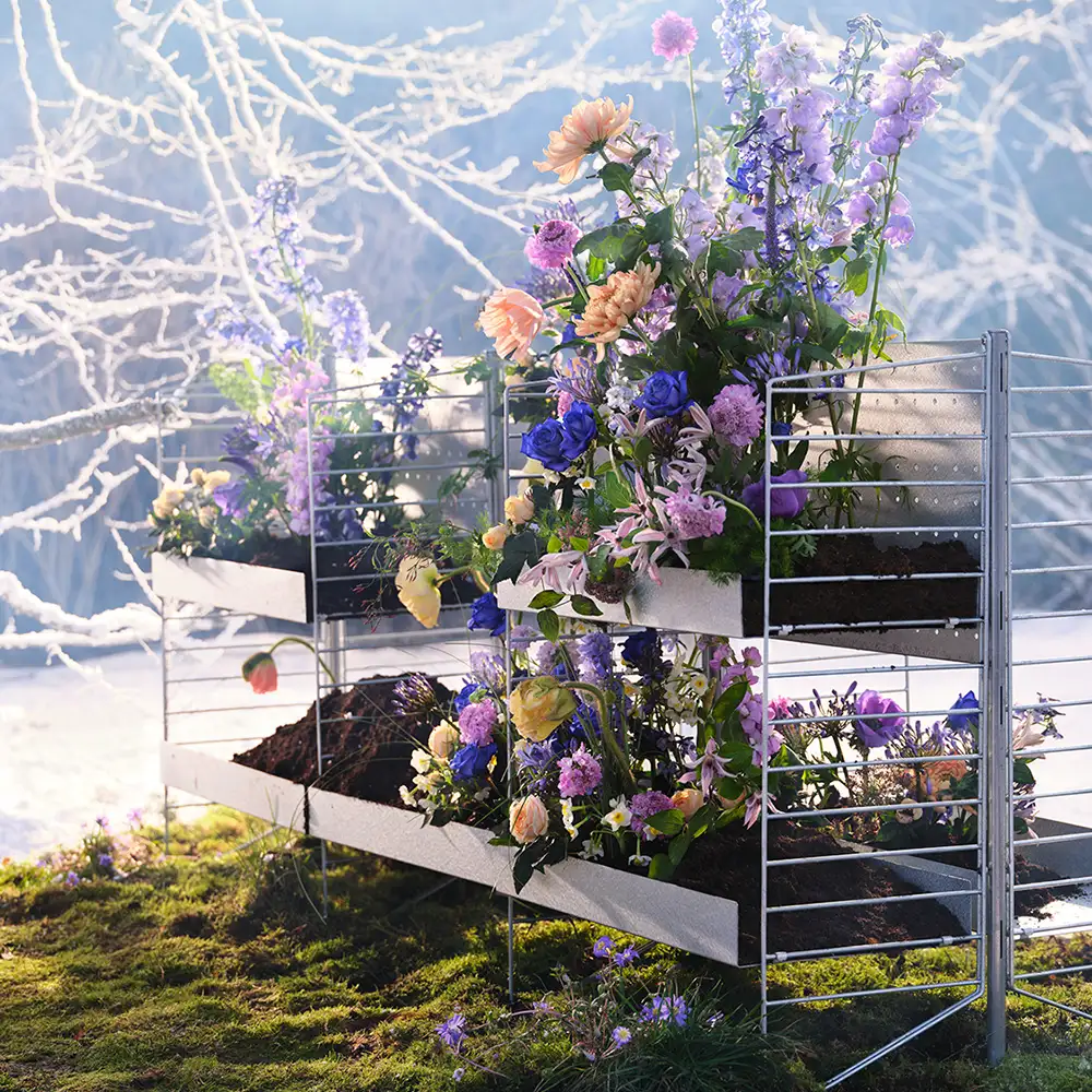 Freistehender Pfosten Verzinkt