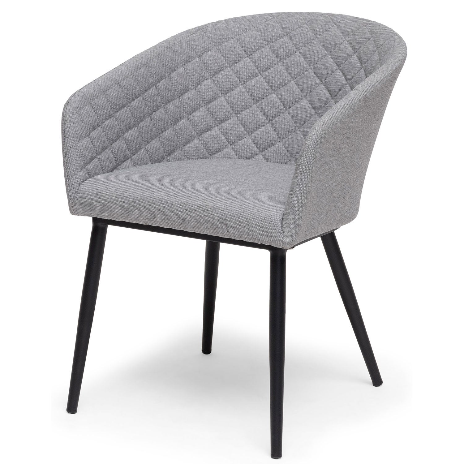 Oxhult Stuhl 2er-Pack Grau Aluminium 