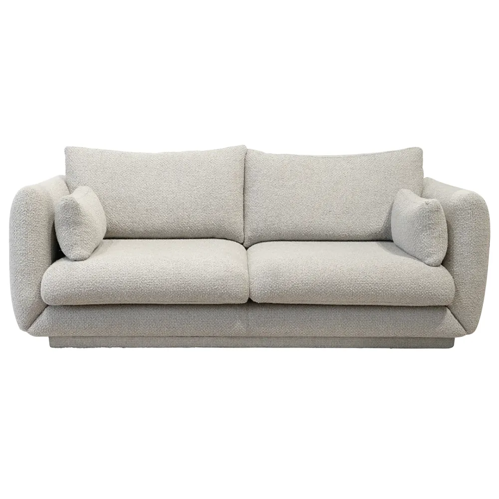 Bloom 2-Sitzer Sofa mit Sockel Sand