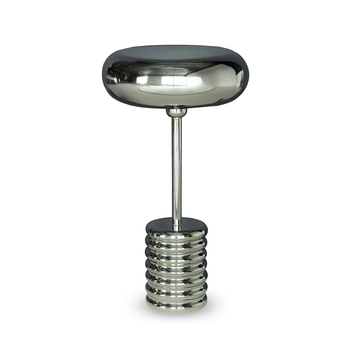 Tischlampe Chromeo Chrome H46 cm