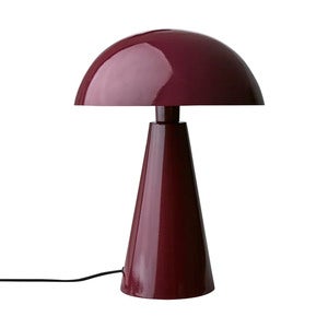 Tischlampe Frank Burgundy