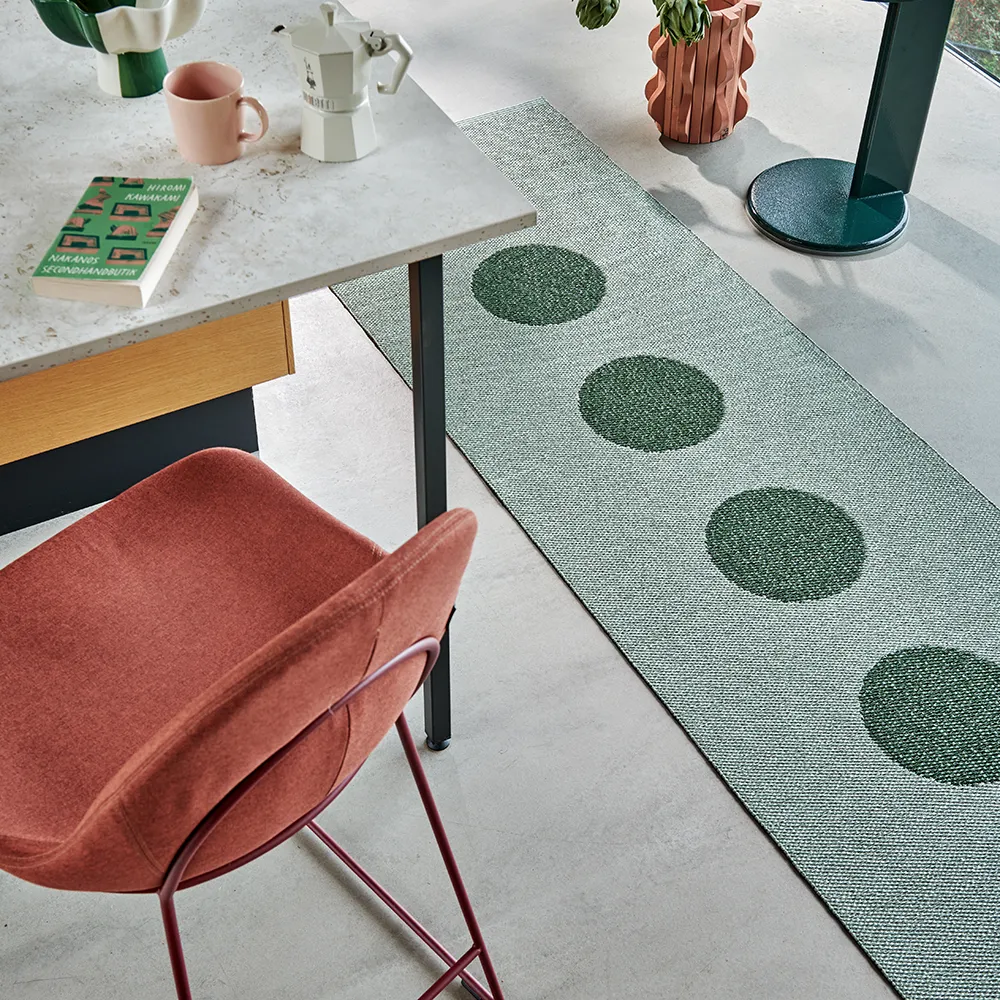 Vera Pop teppich Leaf/Misty Mint 70 x 200cm