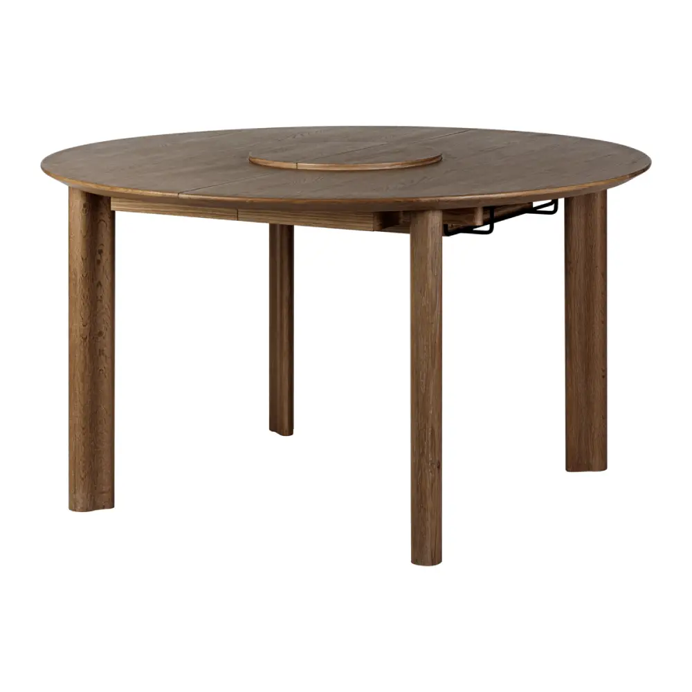 Comfort Circle  Esstisch mit Verlängerung Dark Oak
