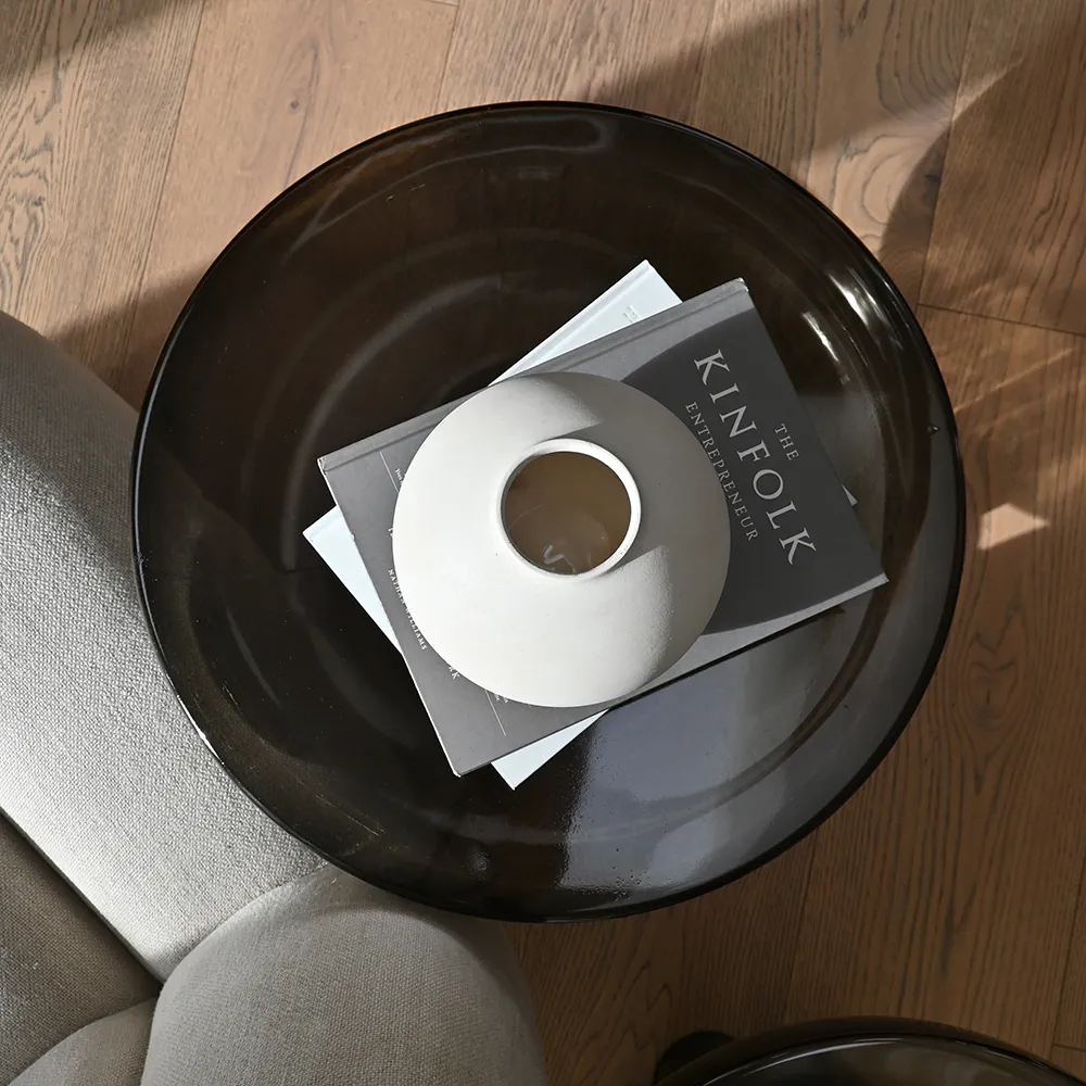 Crown Couchtisch niedrig - Smoked Forest