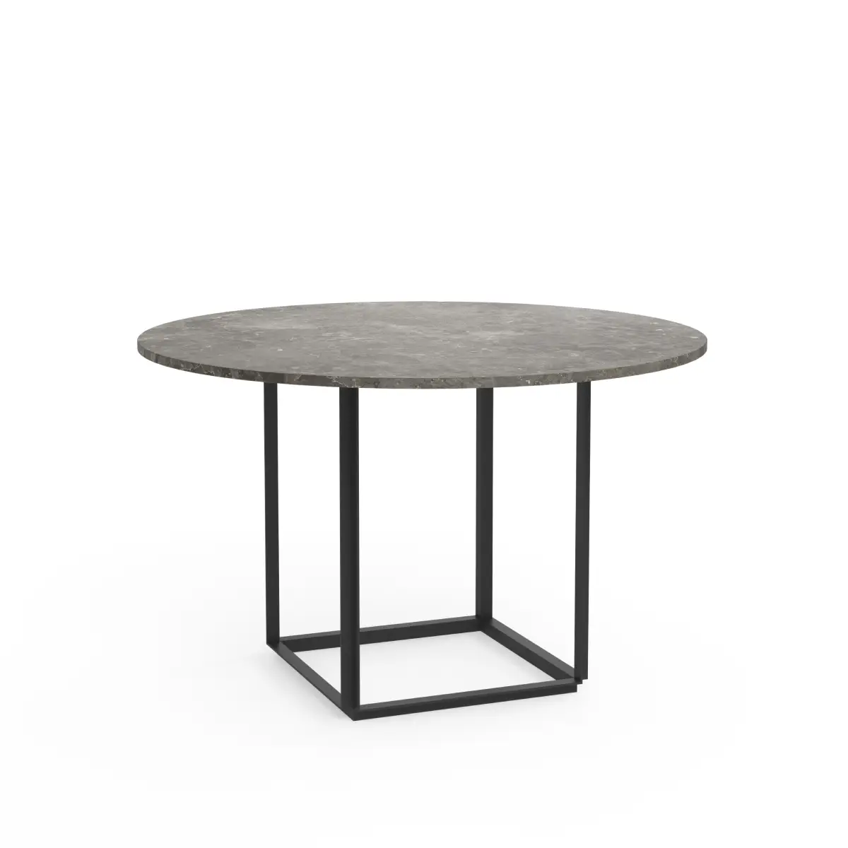 Florence Tischplatte Ø120cm Gris Du Marais Marmor