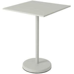 Linear Steel Stehtisch 70x70 h: 95 cm Grey 
