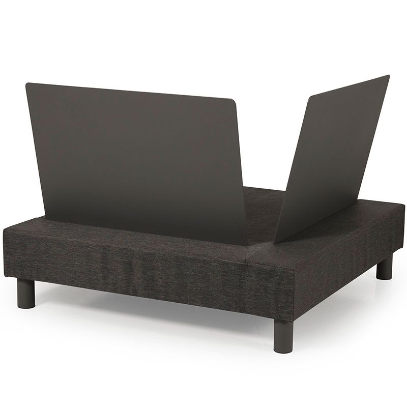 Battleford Eckteil grau inkl. Kissen 