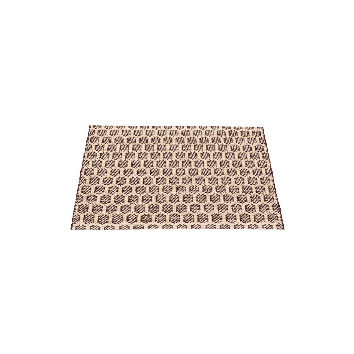 Wendbarer Kunststoffteppich MIMI Burgundy/Cream 70x50 cm