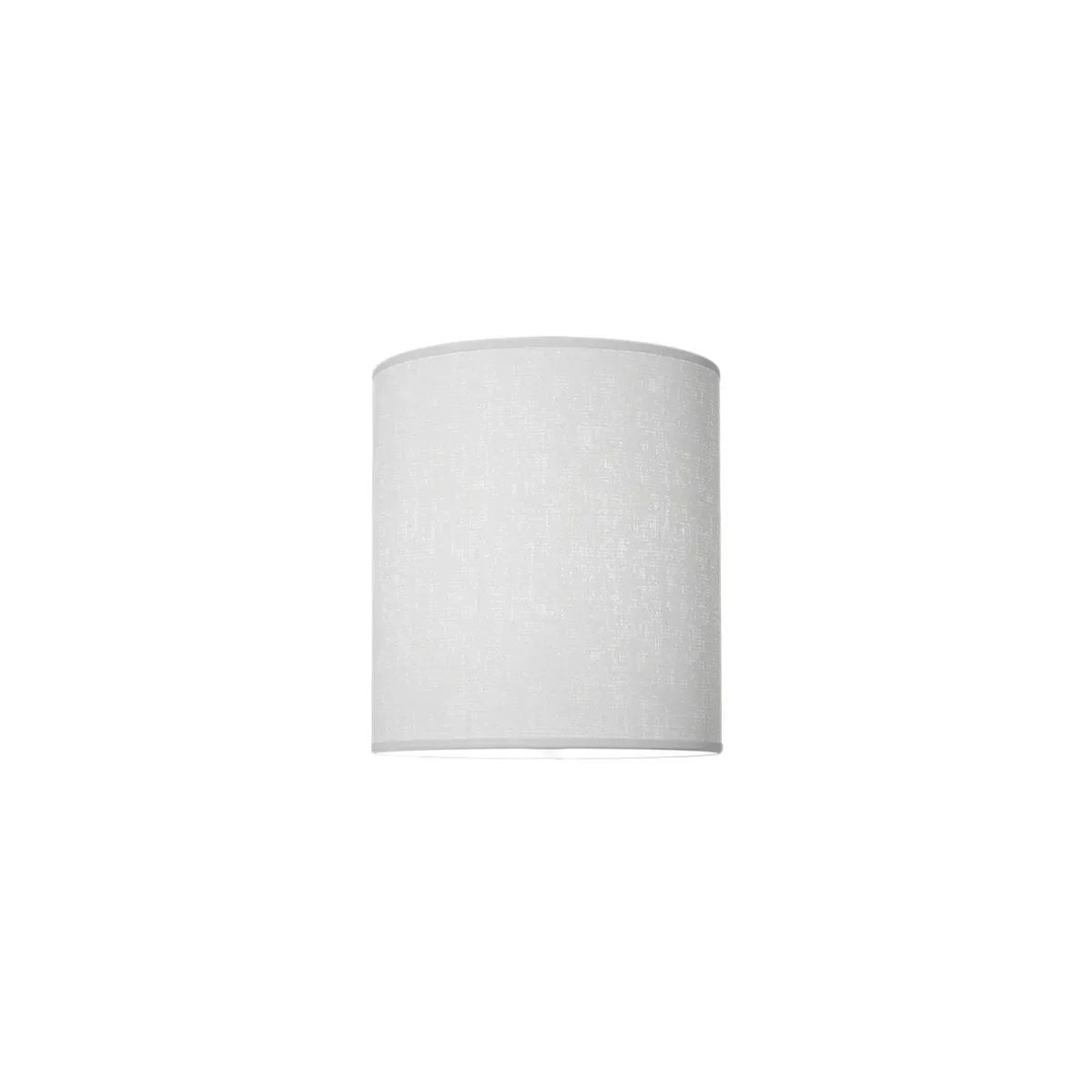 Dual Lampenschirm Ø19xH21 cm Textil weißes Leinen