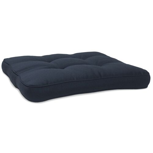 Sitzkissen 49x53 cm Blaues Polyester