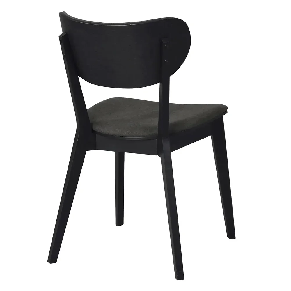 Kato Esszimmerstuhl schwarz Eiche/dunkelgrau