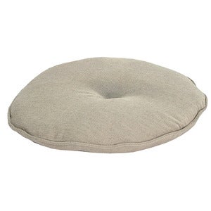 Wiener Sitzkissen rund 37 cm Beige