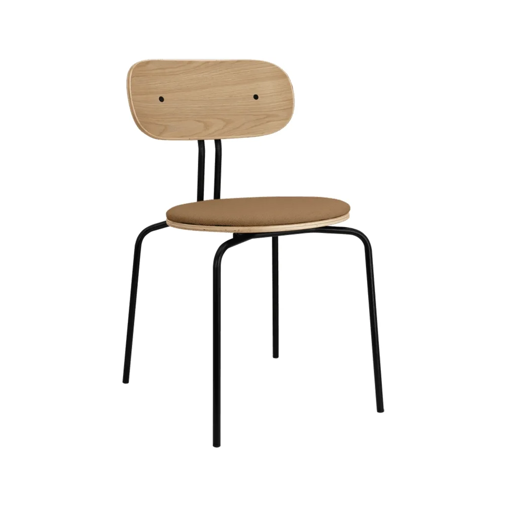 Curious Esszimmerstuhl Eiche/Schwarzes Sugar Brown