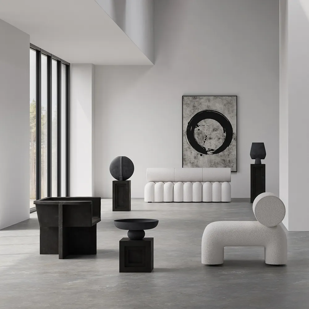 Foku Sessel – Cremeweiß