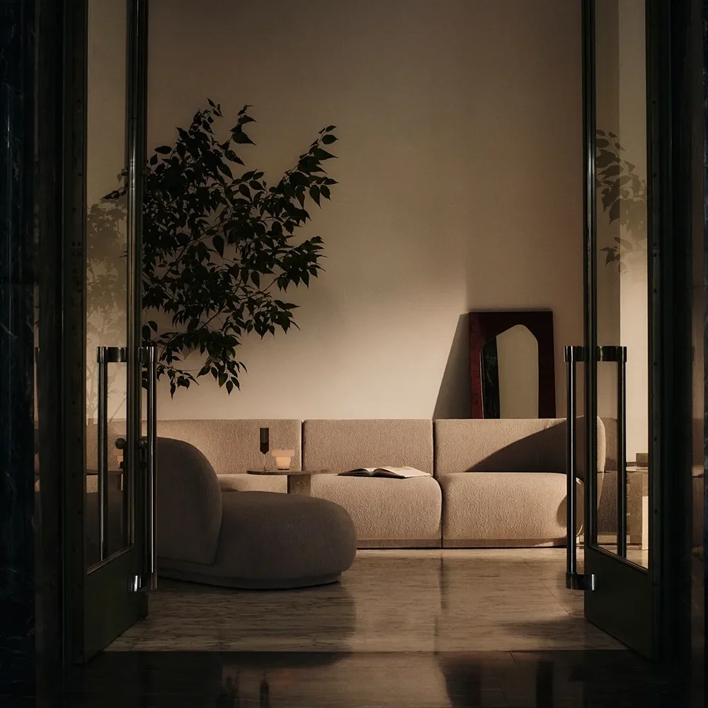 Mundgeblasene Tragbare Dimmbare LED-Tischlampe Ripple