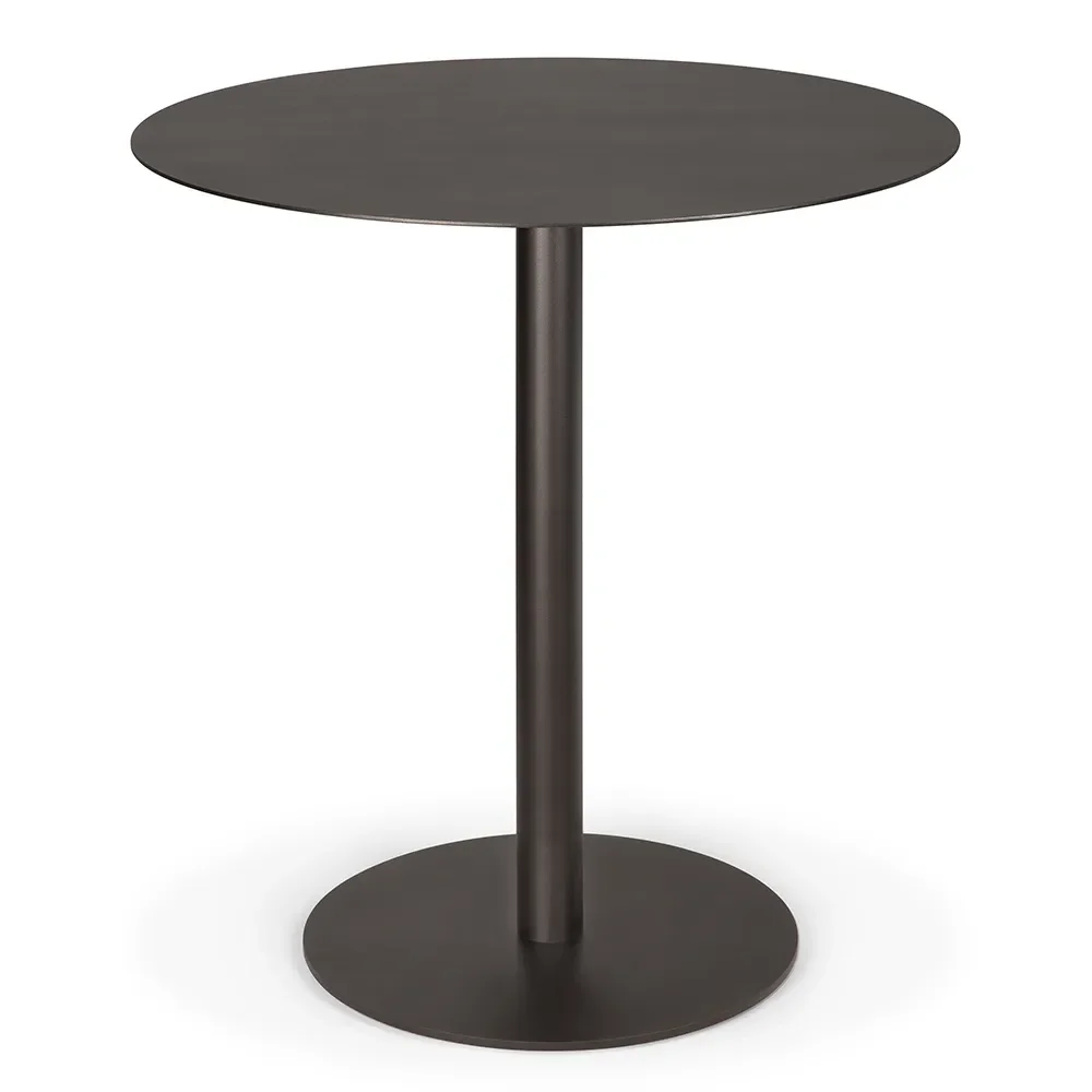 Blend Esstisch 70 cm dunkelbronce Metall