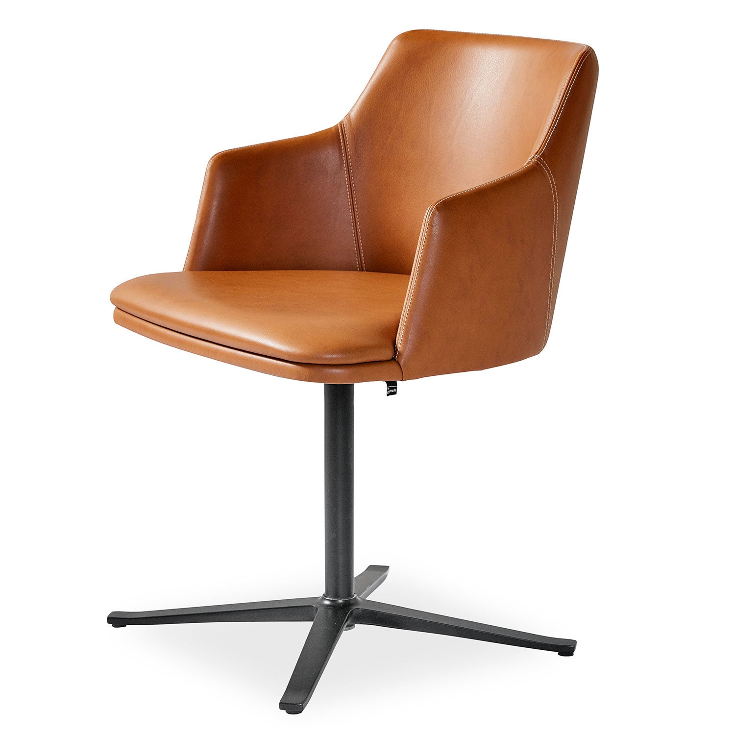 Sm55 Drehstuhl mit Leder