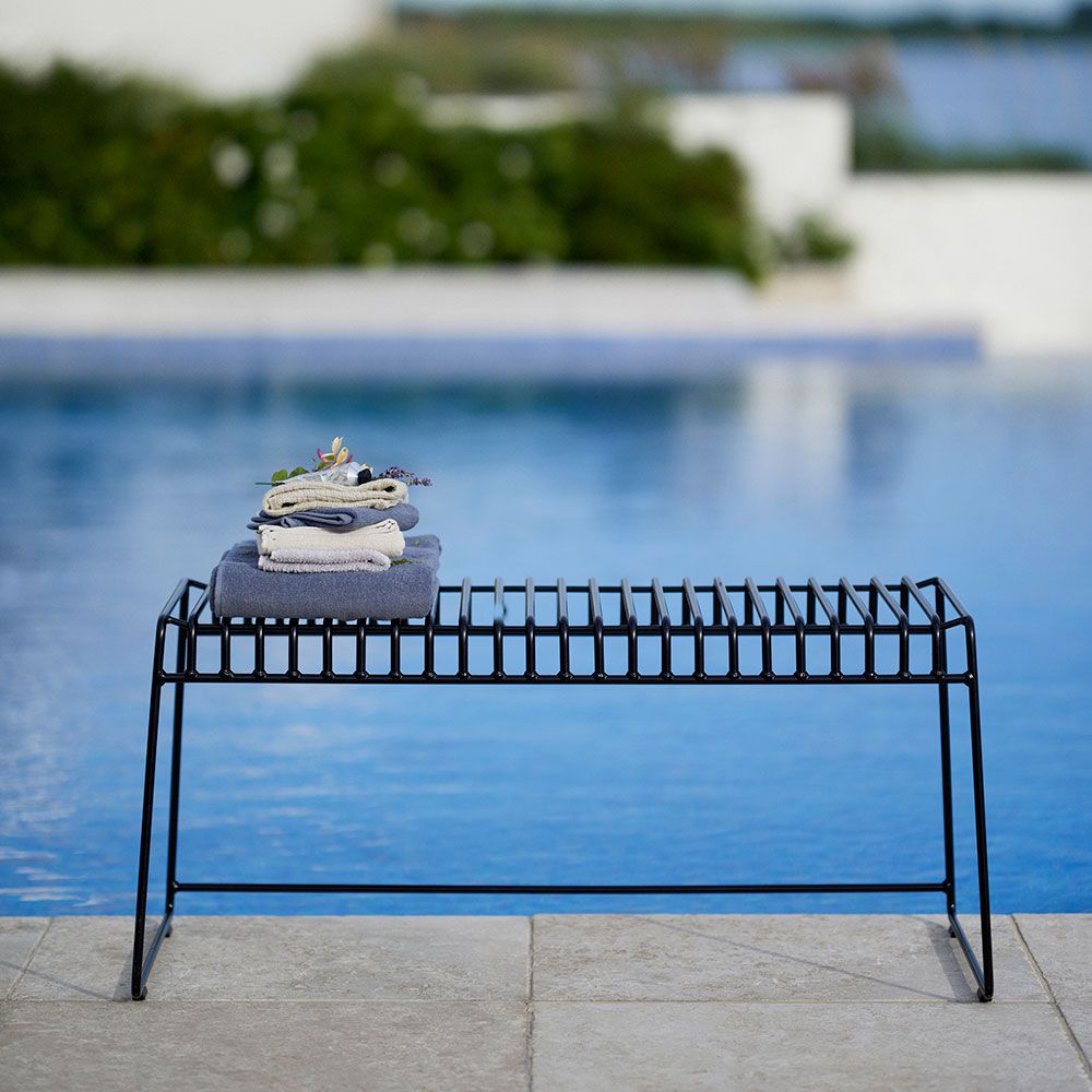 Resö Bank 100cm Grau