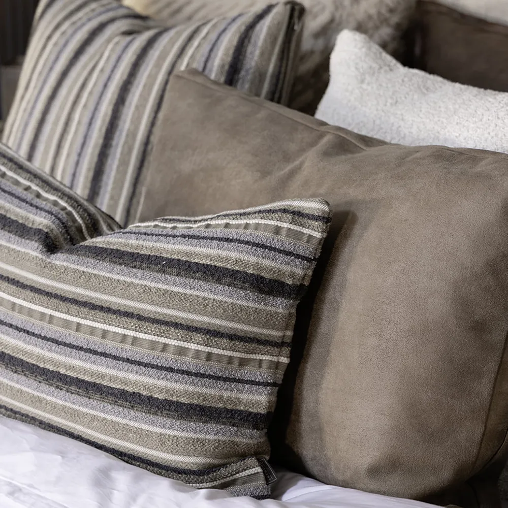 Pineto grau Kissenbezug 50x50 cm