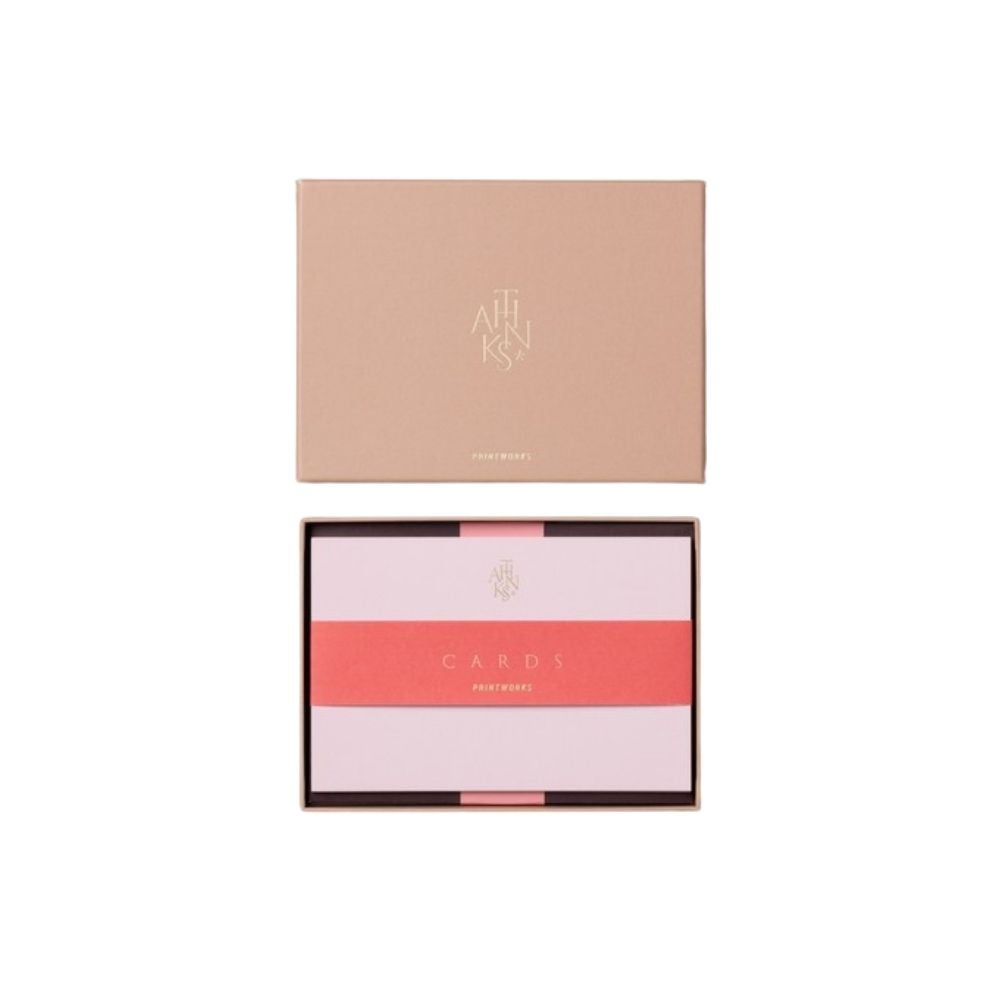 Card & Envelope Set - Thanks Beige