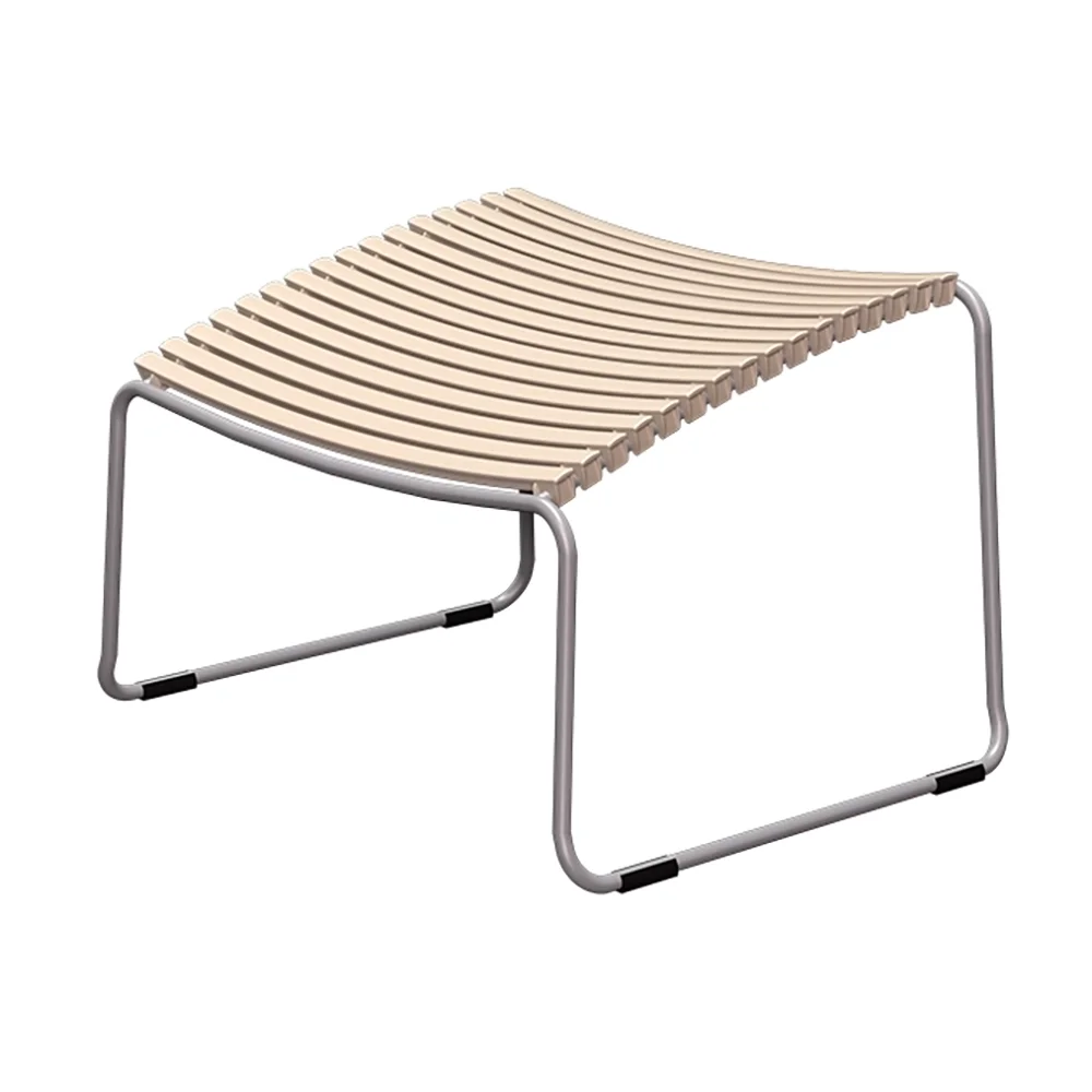 CLICK Fußhocker beige