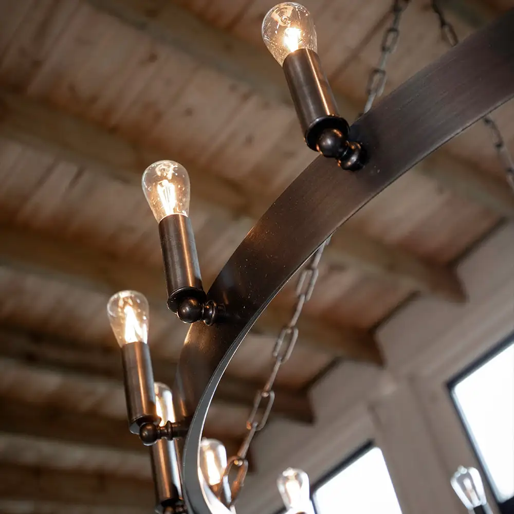 Deckenleuchte Crown 105 cm Eisen