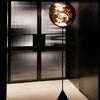 Melt Cone Slim Stehlampe Gold LED