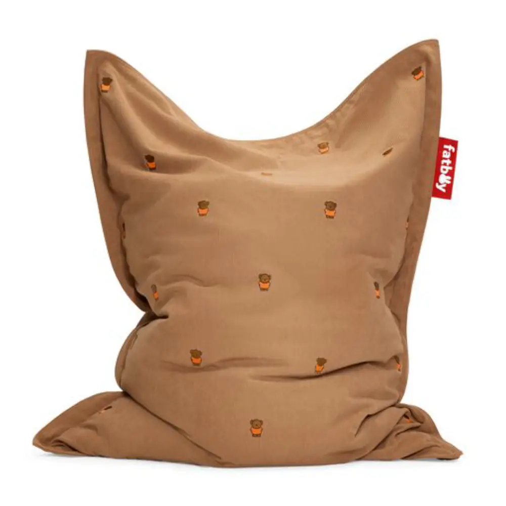 original slim cord Sitzsack x Boris teddybear